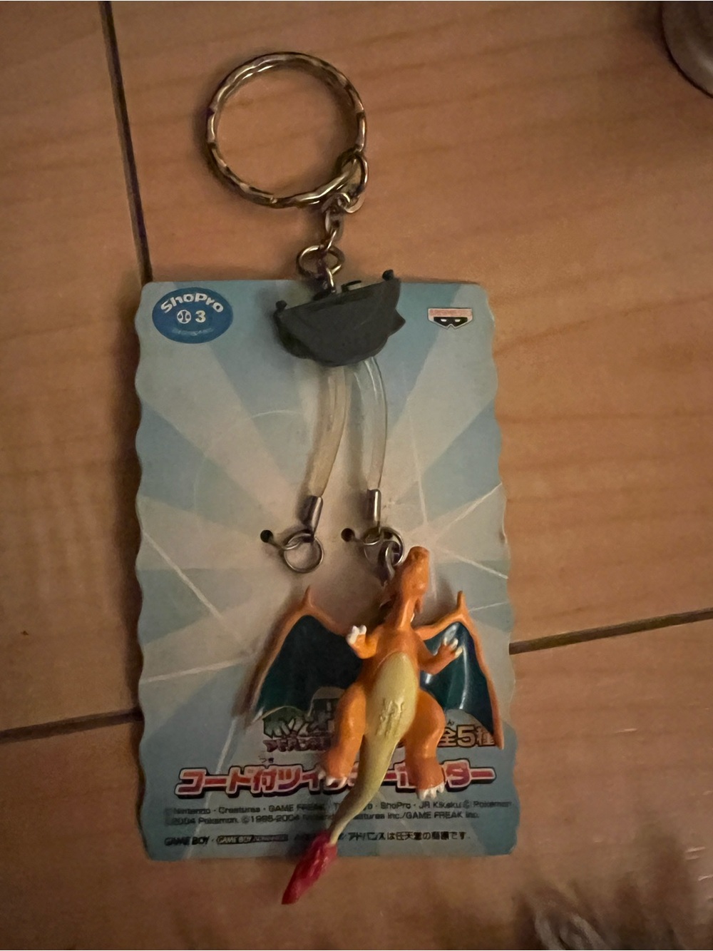 CHARIZARD GBA Keychain Pokemon Rare Mini Figure Vintage